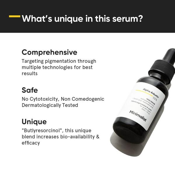 Minimalist Alpha Arbutin 02% Face Serum #3