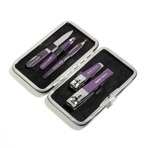 Almost Famous 5-Piece Manicure Kit with Holographic Travel Case #2