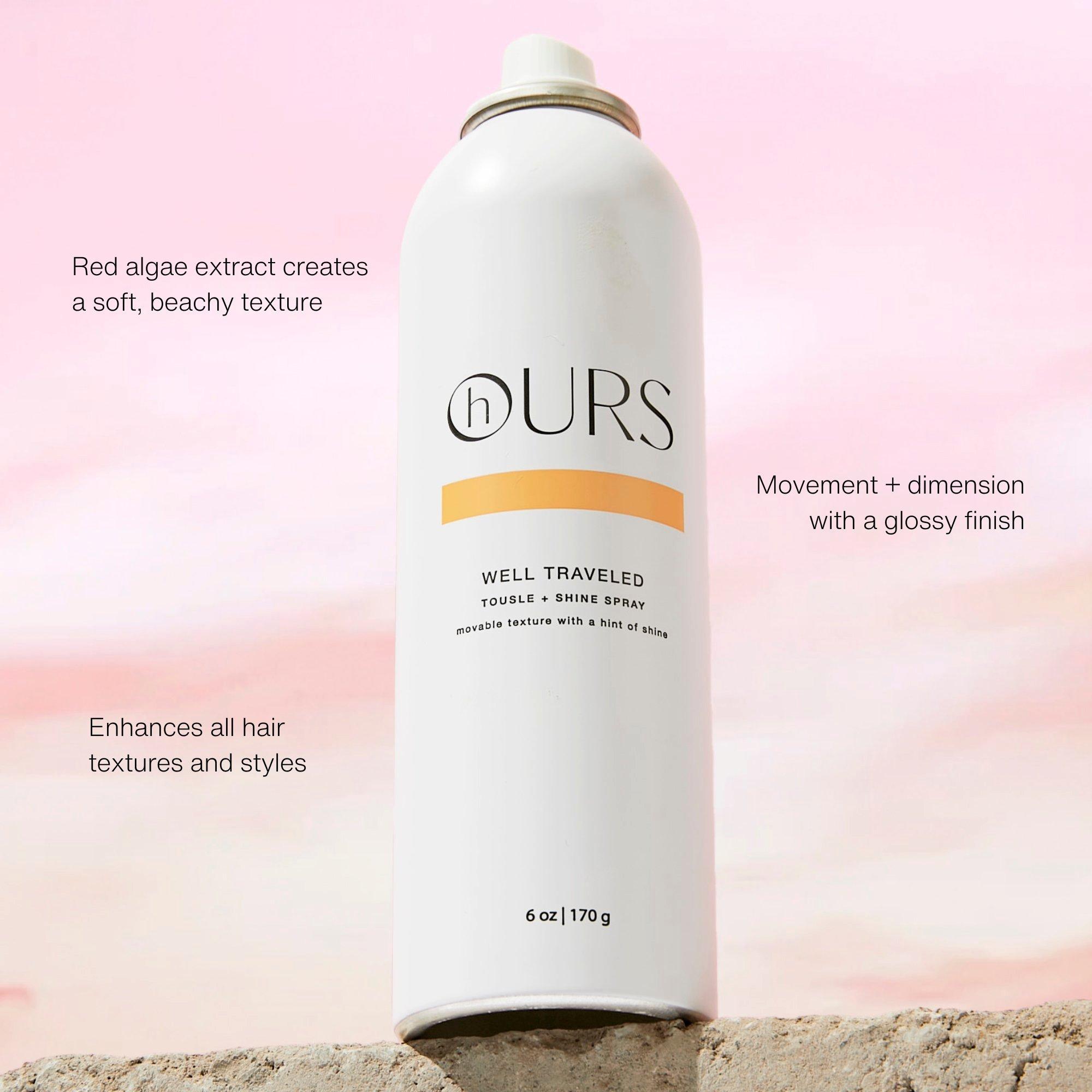 hOURS haircare Well Traveled Tousle and Shine Spray