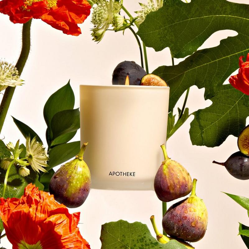 APOTHEKE - 10.5 oz (Classic Candle) Fig and Olive Leaf Scented