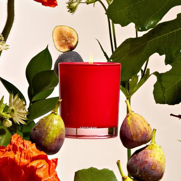 APOTHEKE Fig and Olive Leaf Petite Scented Candle #2