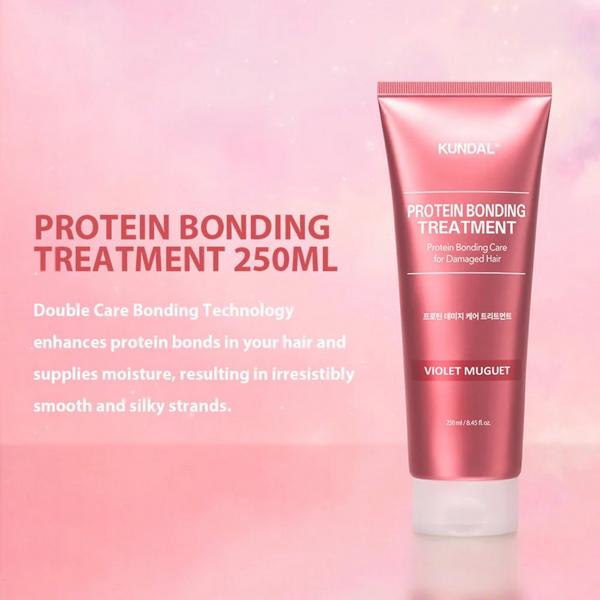KUNDAL Protein Bonding Care Shampoo & Treatment Set #4