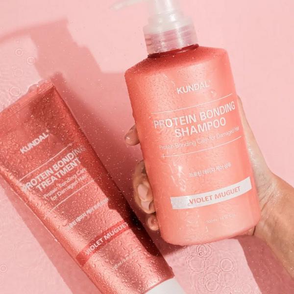 KUNDAL Protein Bonding Care Shampoo & Treatment Set #7