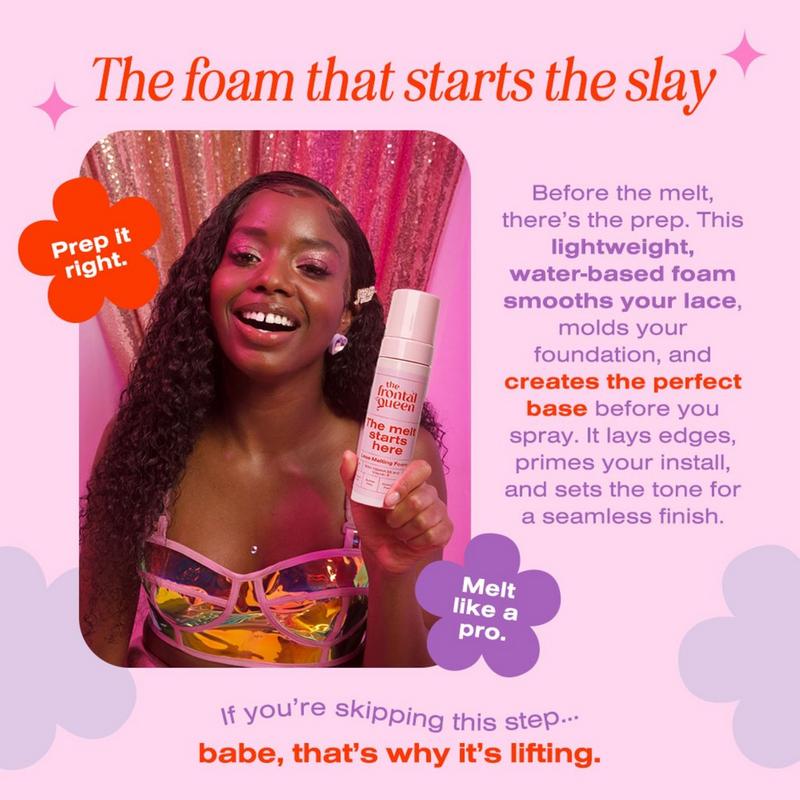 The Frontal Queen - Lace Melting Foam | Ulta Beauty