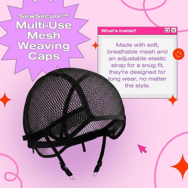 The Frontal Queen Sew Secure Mesh Weaving Caps #2