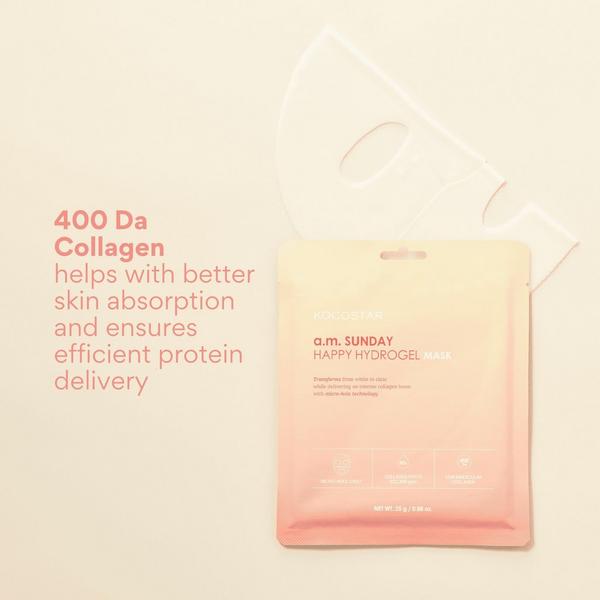 KOCOSTAR a.m. Sunday Happy Hydrogel Mask Set #5