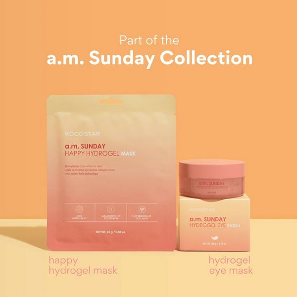 KOCOSTAR a.m. Sunday Happy Hydrogel Mask Set #9