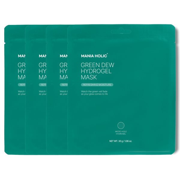 Mania Holic Green Dew Hydrogel Mask Set with CICA & Neem Leaf #1