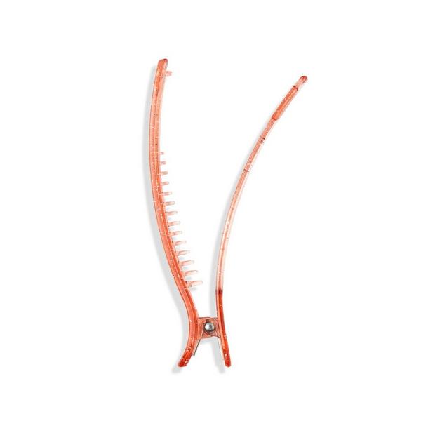 GLISTER 4-Pack Glitter-Infused No-Crease Styling & Sectioning Clips #3