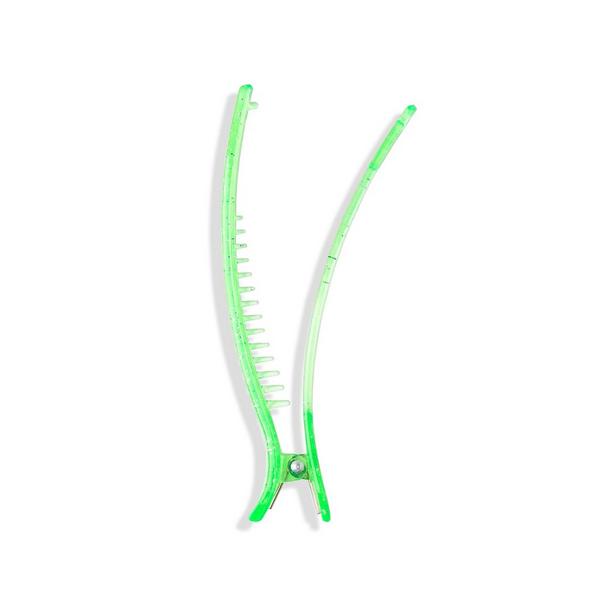 GLISTER 4-Pack Glitter-Infused No-Crease Styling & Sectioning Clips #2