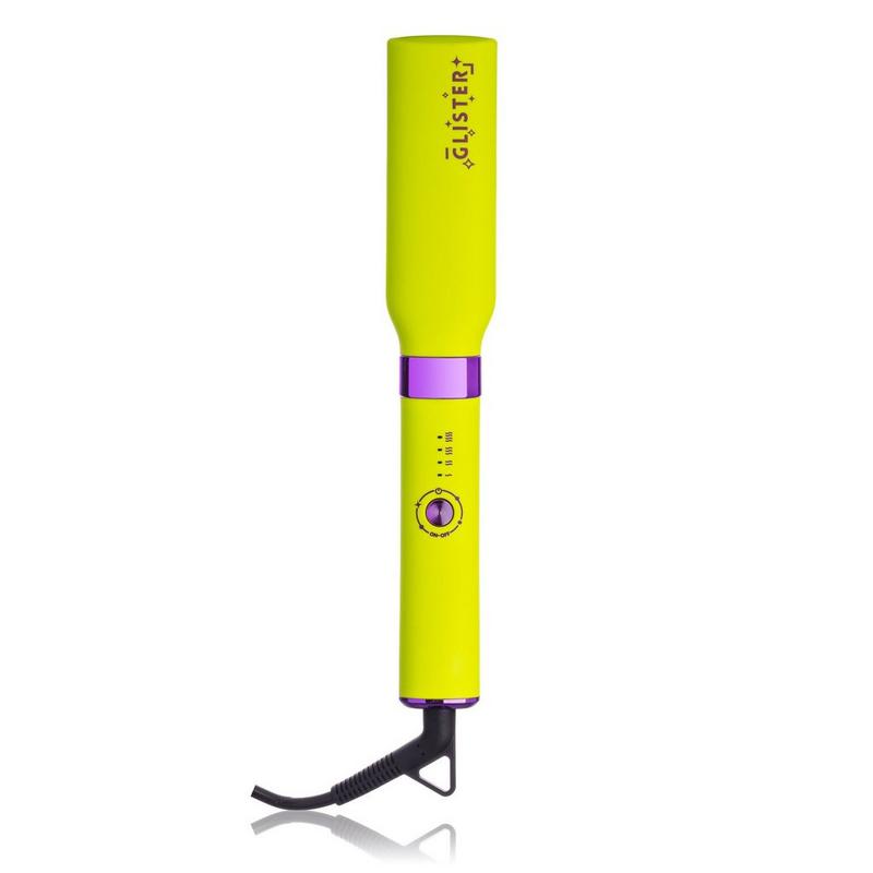 GLISTER - Yellow Foldable Tourmaline Gem Anti-Frizz Hot Smoothing