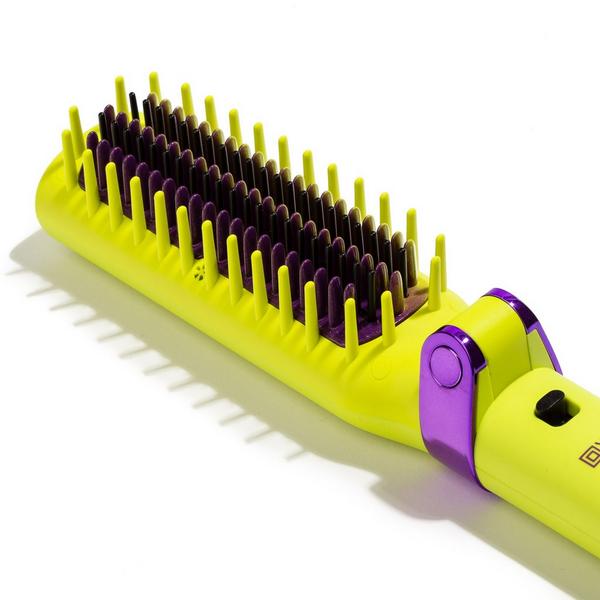 GLISTER Foldable Tourmaline Gem Anti-Frizz Hot Smoothing Brush #3