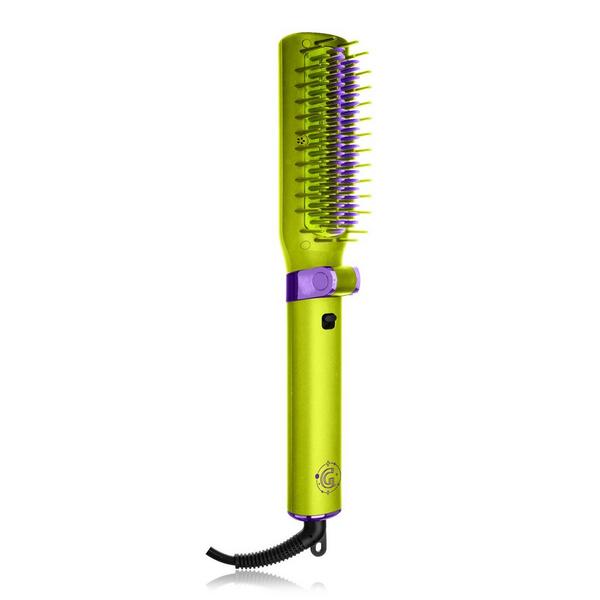 GLISTER Foldable Tourmaline Gem Anti-Frizz Hot Smoothing Brush #6