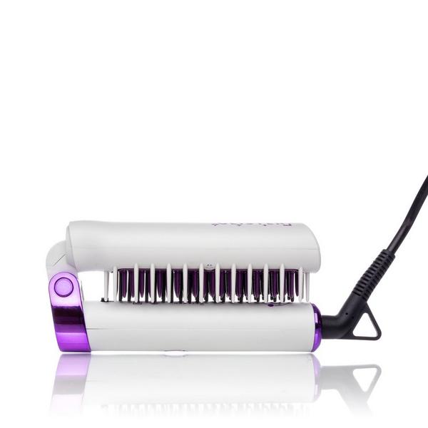 GLISTER Foldable Tourmaline Gem Anti-Frizz Hot Smoothing Brush #2