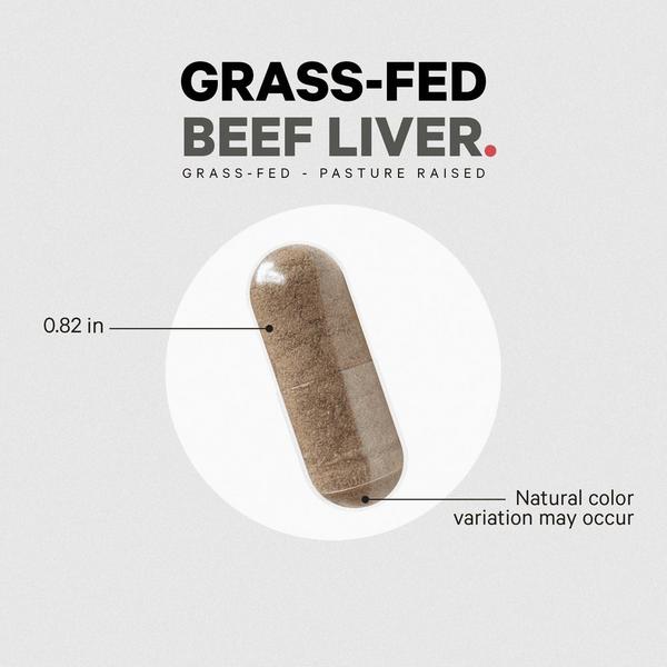 CODEAGE Grass-Fed Beef Liver Freeze-Dried Glandular Supplement #6