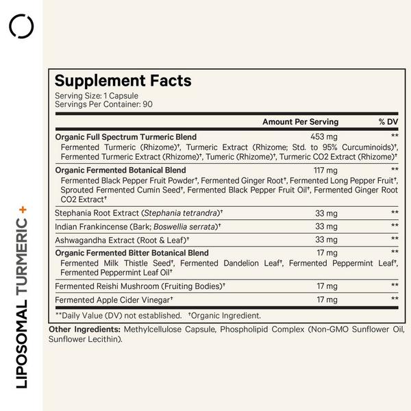 CODEAGE Liposomal Turmeric with Organic Fermented Botanicals #2