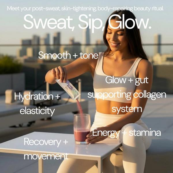 Active Beauty B. Skin Tight 9-in-1 Nutrient Infused Marine Collagen + Electrolytes - Wild Berry #2