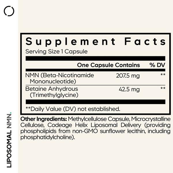 CODEAGE Liposomal NMN with Betaine Anhydrous #2