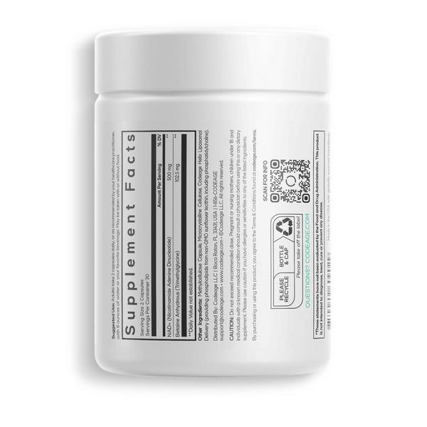 CODEAGE Liposomal NAD+ with Betaine Anhydrous #8