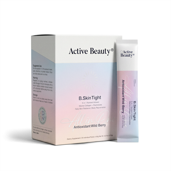 Active Beauty B. Skin Tight 9-in-1 Nutrient Infused Marine Collagen + Electrolytes - Wild Berry #1