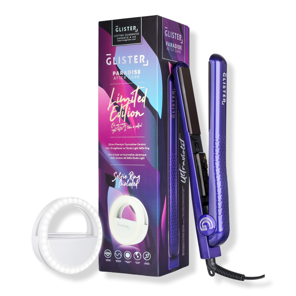 GLISTER "Paradise After Dark" Tourmaline Flat Iron + Selfie Ring #1