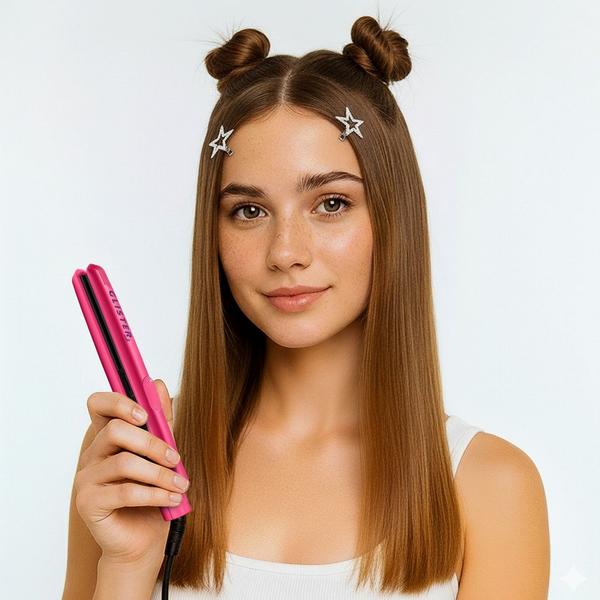 GLISTER Festival Mini Tourmaline Flat Iron with Holographic Bandolier Bag #3