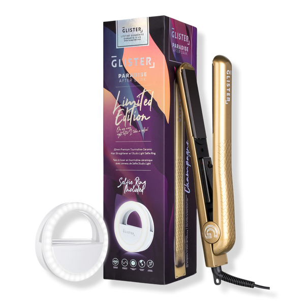 GLISTER "Paradise After Dark" Tourmaline Flat Iron + Selfie Ring #1