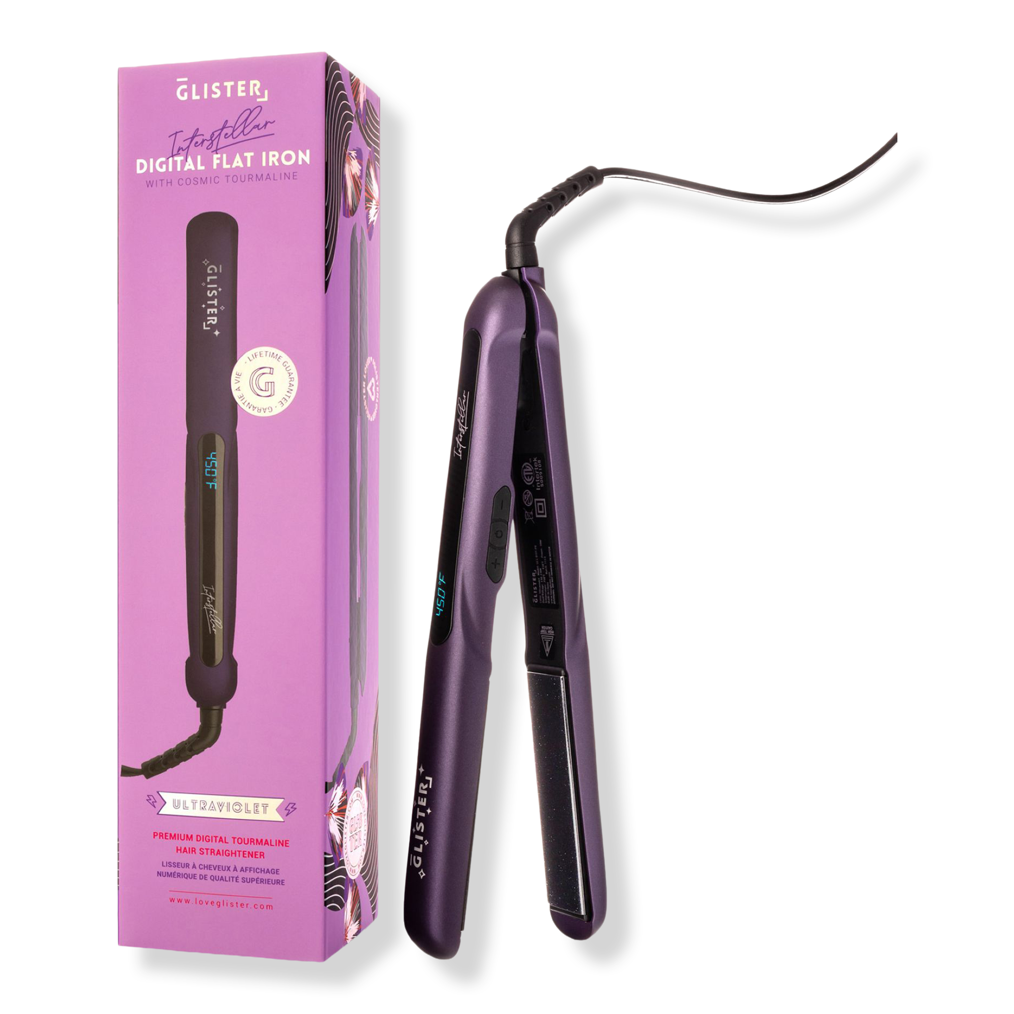 GLISTER Interstellar Digital Cosmic Tourmaline Flat Iron #1