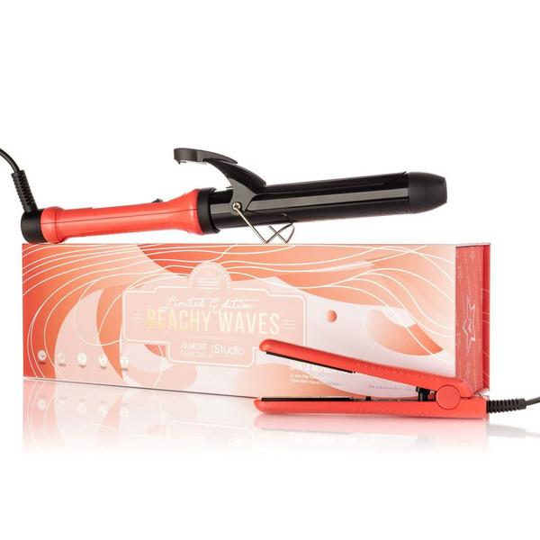 Almost Famous Beach Wave Babe 2-Piece Tourmaline Curling Wand & Mini Iron Set #2
