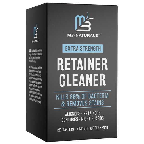 M3 Naturals M3 Mint Retainer Cleaner Denture & Retainer Cleaning Tablets #1