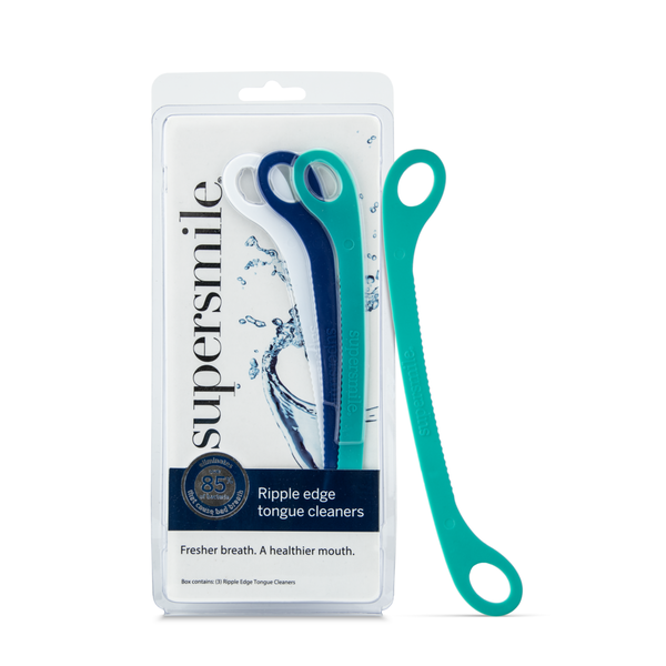 Supersmile Ripple Edge Tongue Cleaner Trio #2