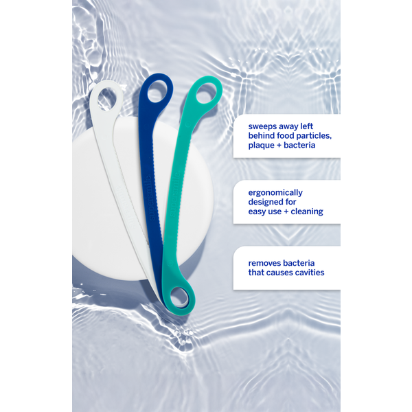 Supersmile Ripple Edge Tongue Cleaner Trio #5