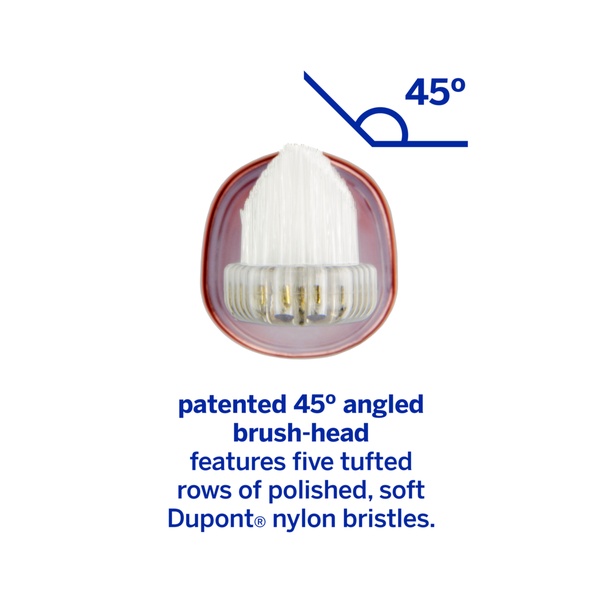 Supersmile Zina45 Sonic Pulse Toothbrush Replacement Heads #6