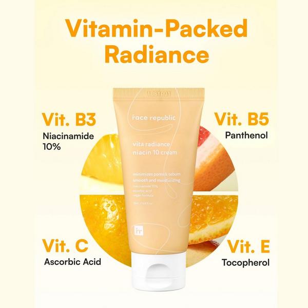 Face Republic Vita Radiance Niacin 10 Cream #5