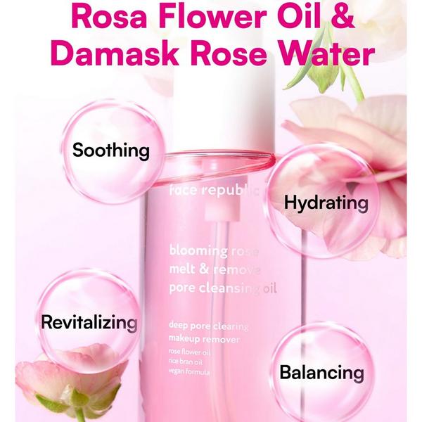 Face Republic Blooming Rose Melt & Remove Pore Cleansing Oil #4