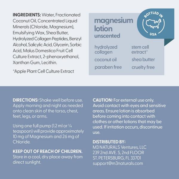 M3 Naturals Unscented Magnesium Lotion #8