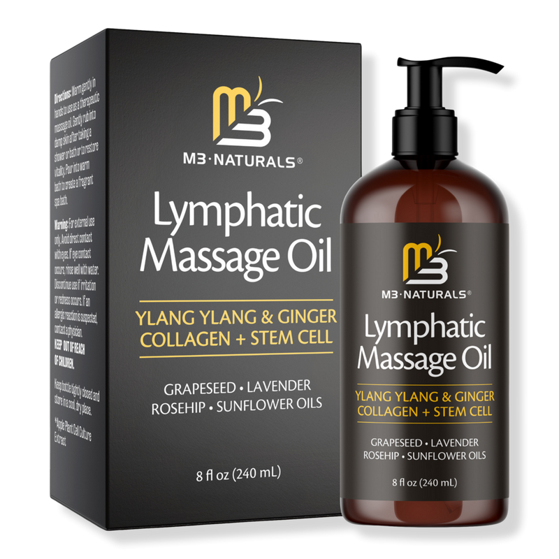 M3 Naturals - Lymphatic Drainage Massage Oil | Ulta Beauty
