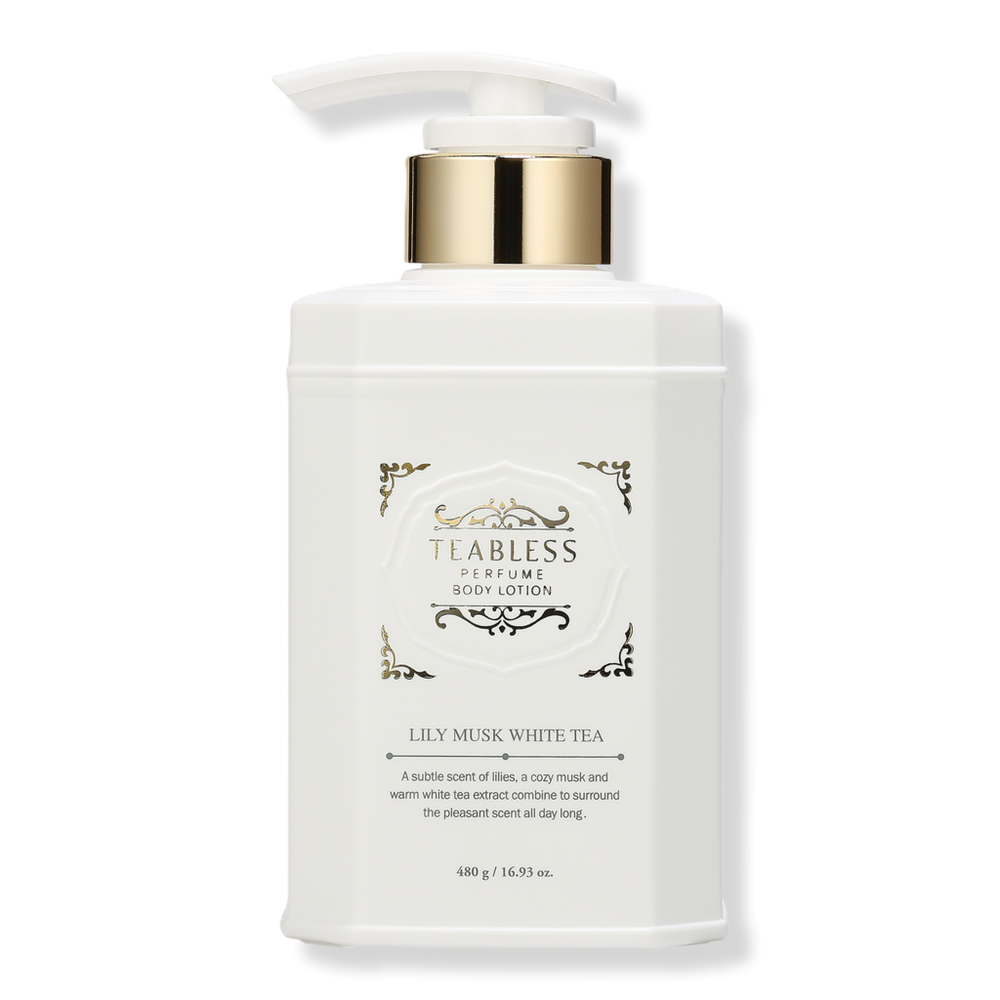 TEABLESS Perfume Body Lotion Lily Musk White Tea
