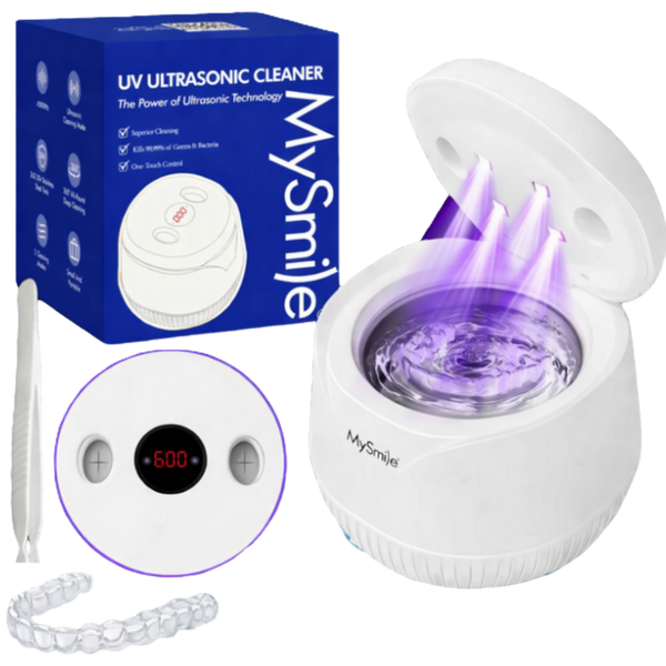 MySmile Ultrasonic Retainer & Jewelry Cleaning Pod for Home with Digital Timer #1