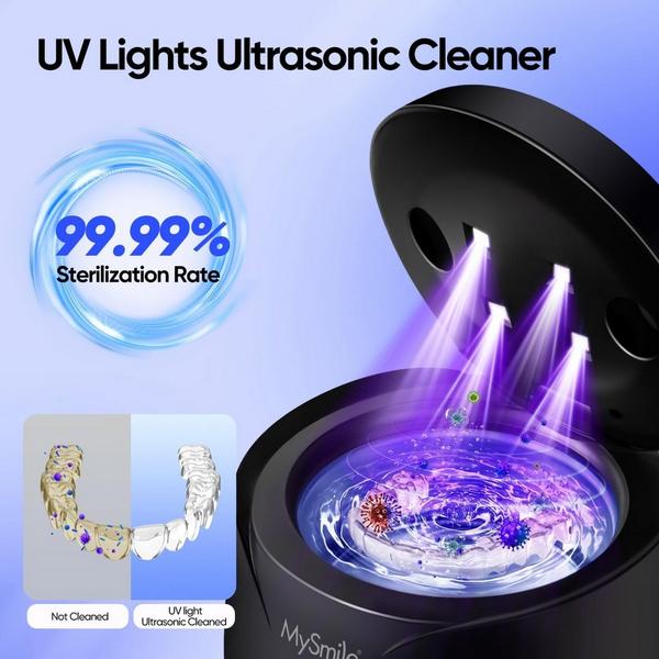 MySmile Ultrasonic Retainer & Jewelry Cleaning Pod for Home with Digital Timer #3