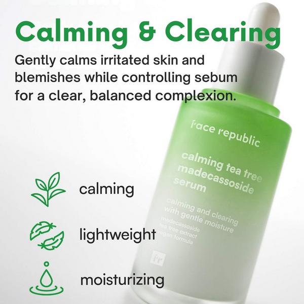 Face Republic Calming Tea Tree Madecassoside Serum #3
