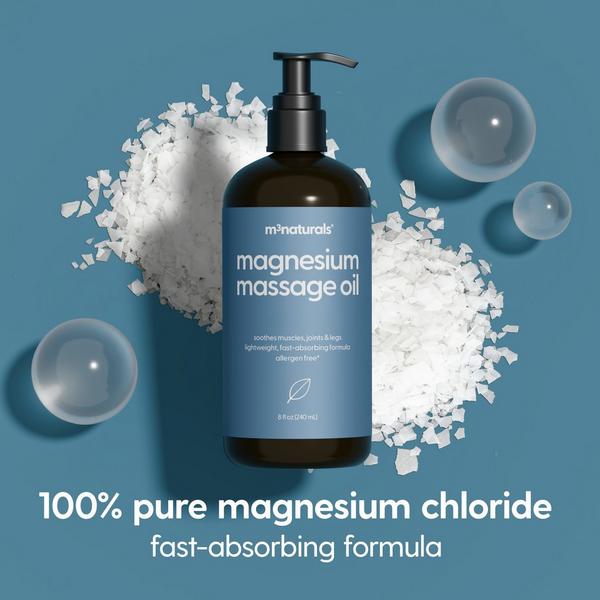 M3 Naturals Magnesium Massage Oil #3
