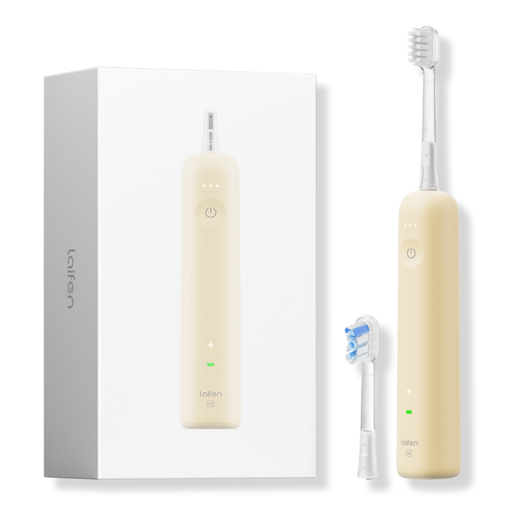 Laifen Wave SE Electric Toothbrush + Bag + 2 Brush Heads - Yellow