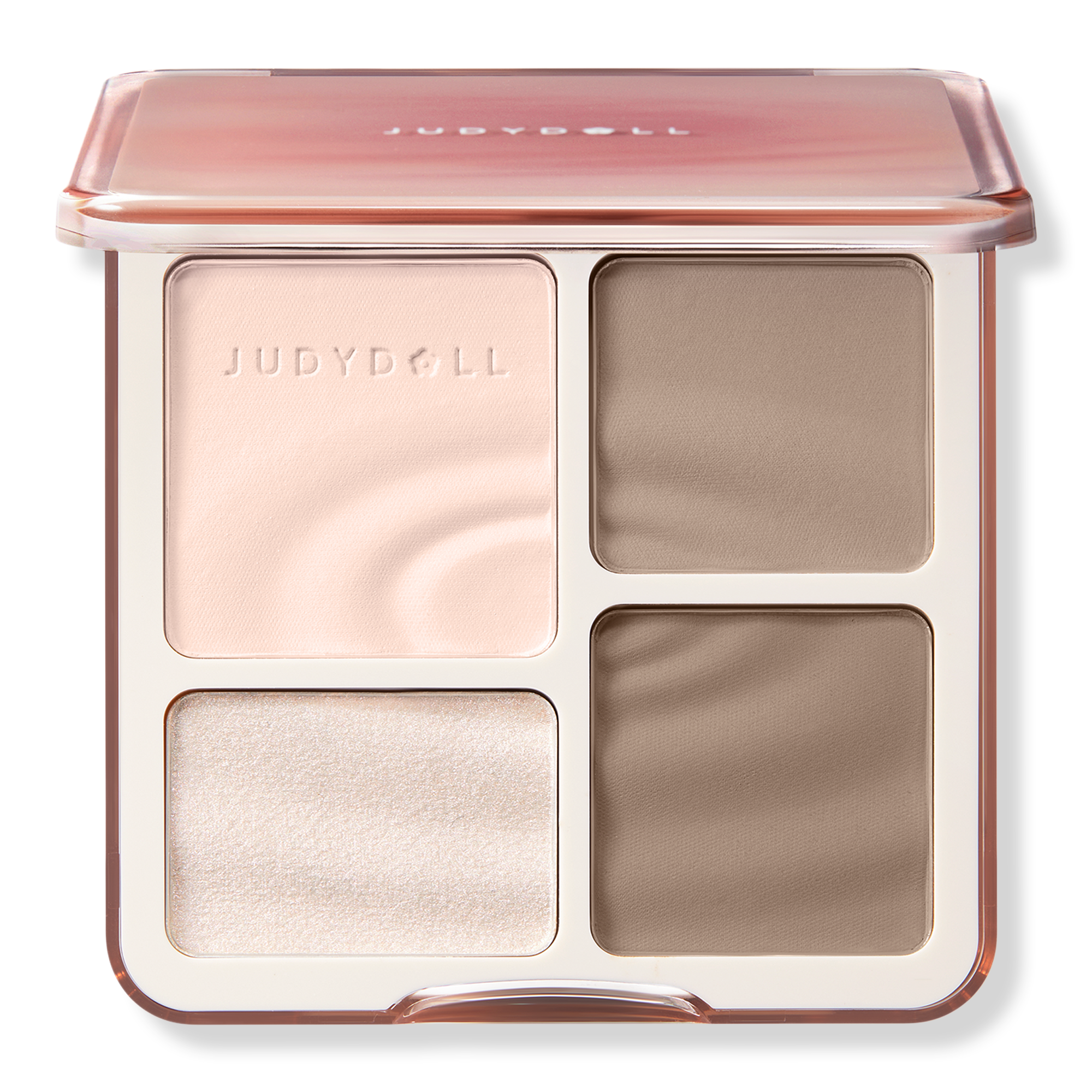 JudyDoll 2 IN 1 Highlighter Contour Palette #1