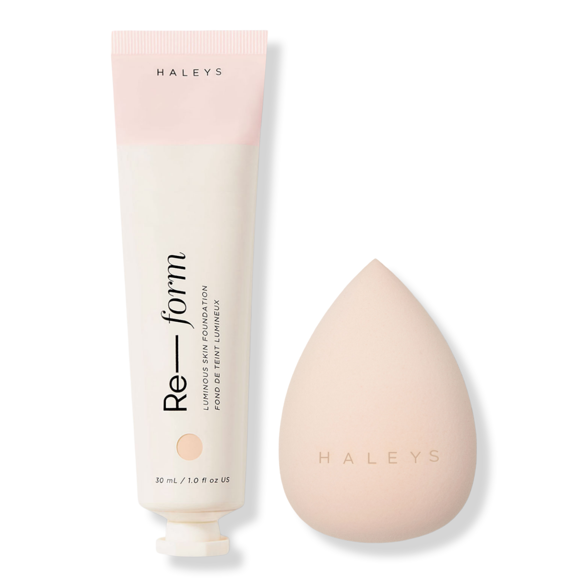 HALEYS Beauty Luminous Skin Foundation Duo #1