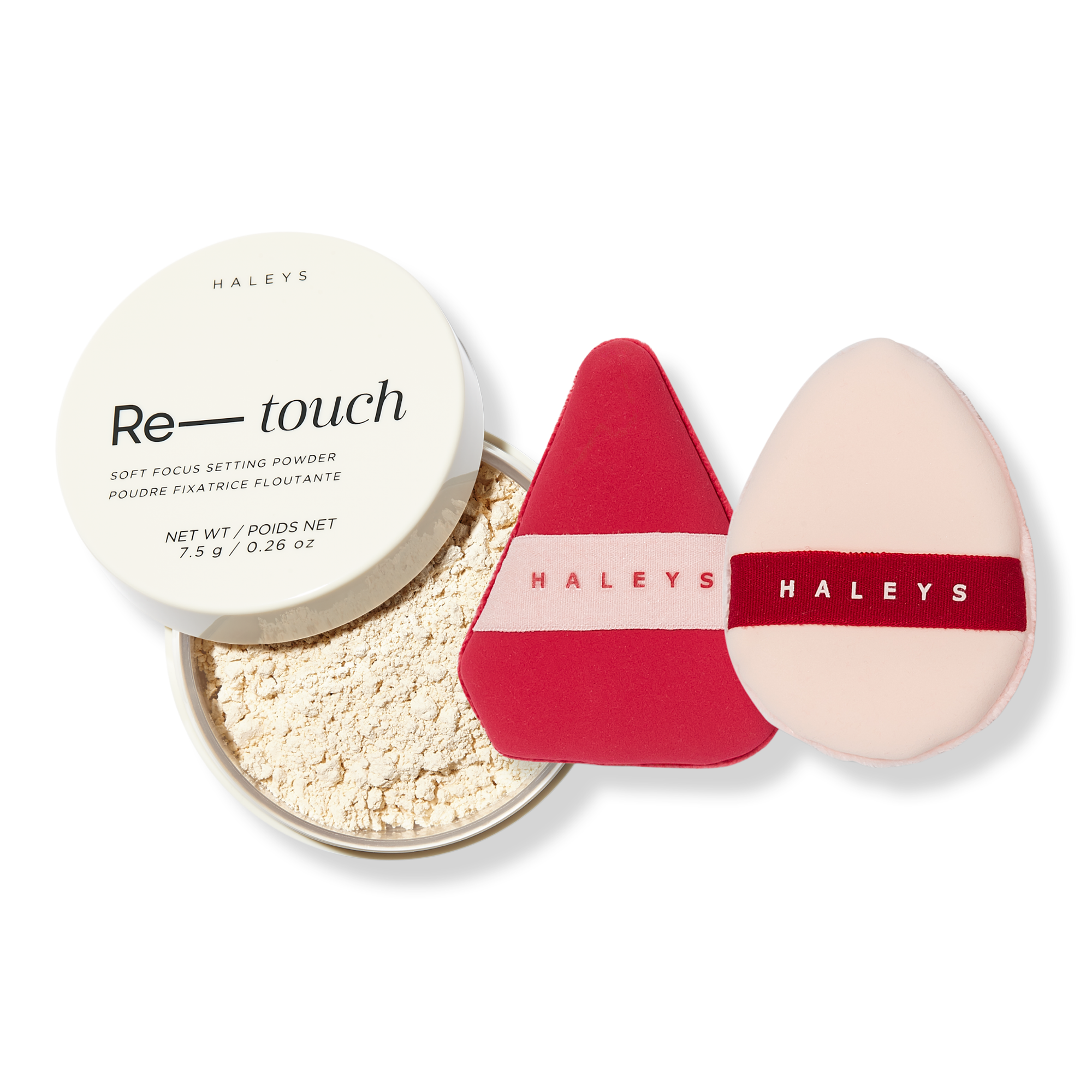 HALEYS Beauty Airbrushed Blurring Setting Powder Duo #1