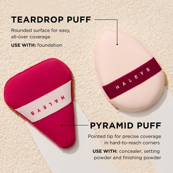 HALEYS Beauty Airbrushed Blurring Setting Powder Duo #6