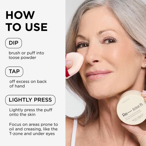 HALEYS Beauty Airbrushed Blurring Setting Powder Duo #7