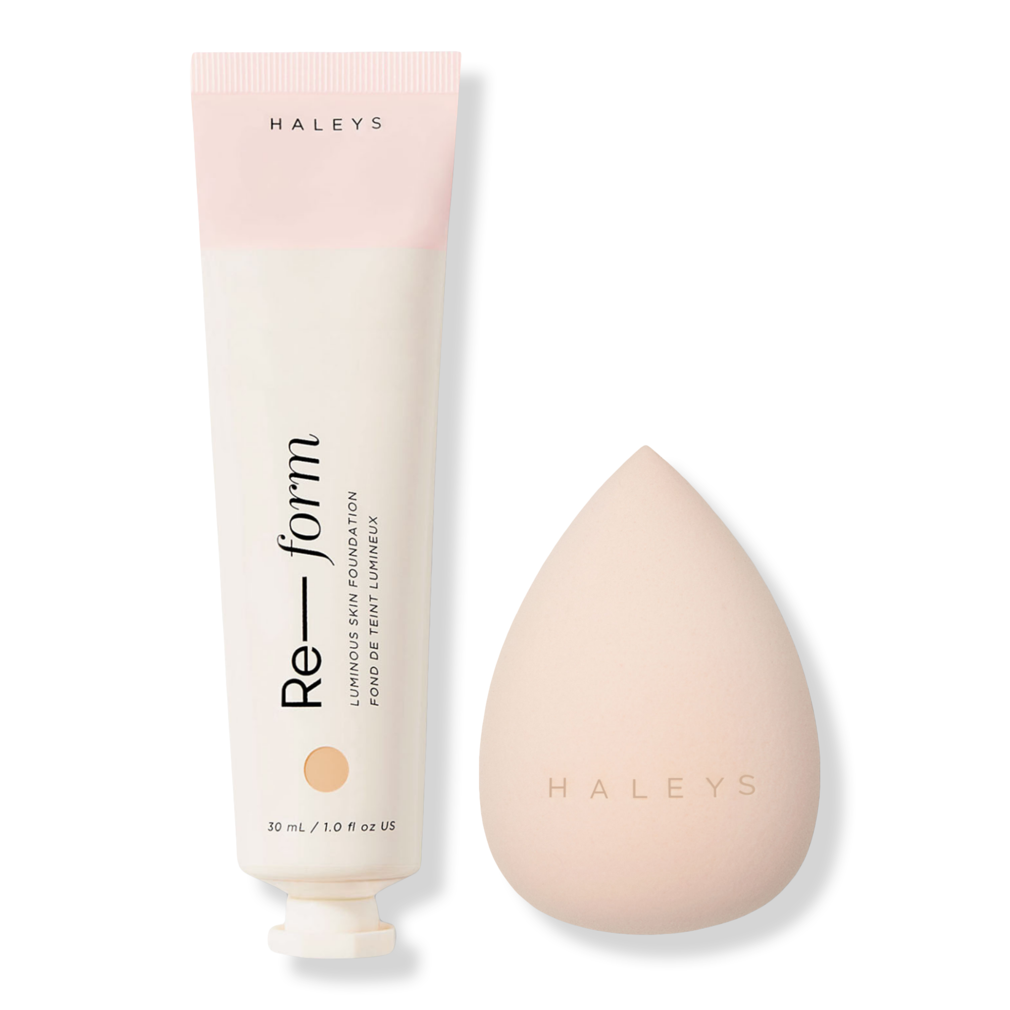 HALEYS Beauty Luminous Skin Foundation Duo #1