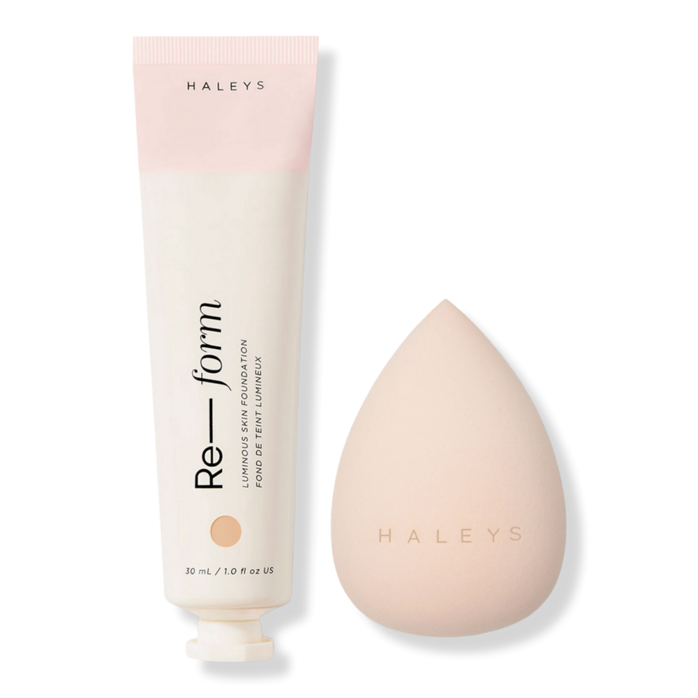 HALEYS Beauty Luminous Skin Foundation Duo - 3.25 Light/Medium - Neutral